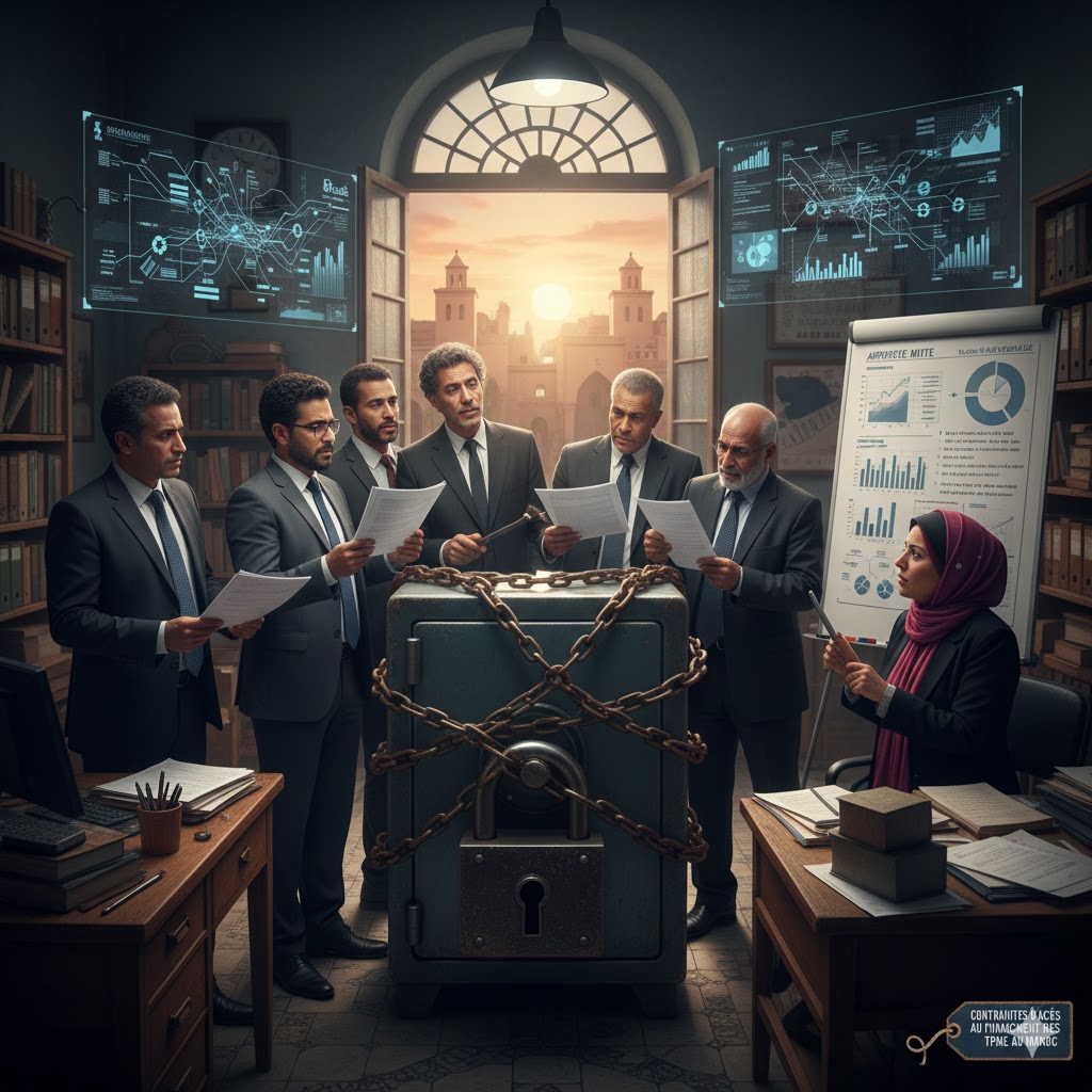 CONTRAINTES D’ACCES AU FINANCEMENT DES TPME AU MAROC: UNE ETUDE EMPIRIQUE BASEE SUR UNE APPROCHE MIXTE 1 unnamed 26