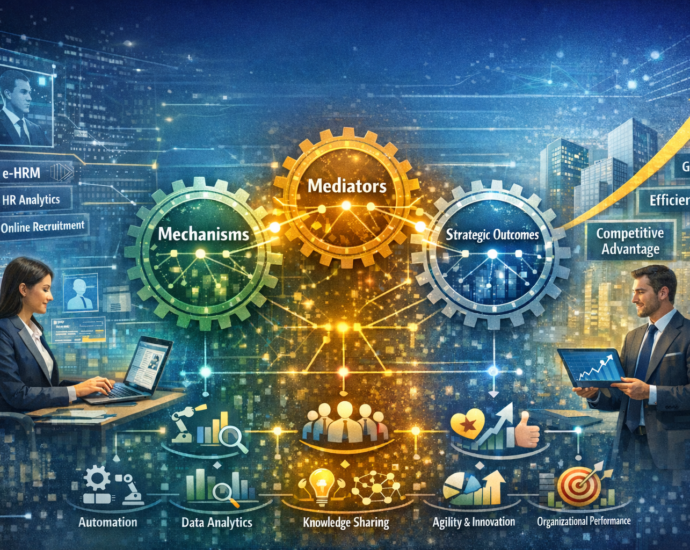 ELECTRONIC HUMAN RESOURCE MANAGEMENT AND ORGANIZATIONAL PERFORMANCE: A SYSTEMATIC REVIEW OF MECHANISMS, MEDIATORS, AND STRATEGIC OUTCOMES 2 ChatGPT Image 2 mars 2026 11 46 04