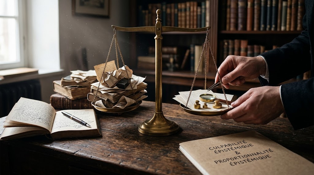 CULPABILITÉ ÉPISTÉMIQUE ET PROPORTIONNALITÉ ÉPISTÉMIQUE : FONDEMENTS ET CRITÈRES D’UNE THÉORIE PÉNALE DE LA FAUTE DE NE PAS SAVOIR 1 4e02a134 b55b 46b3 b384 e200c871ec44